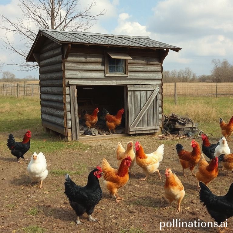 Chickens' Alone Time